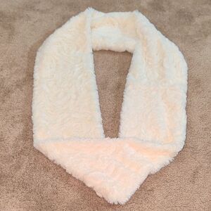 Maurices Soft Cream Faux Fur Wrap